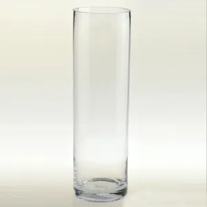 GLASS CYLINDER 12X40CM