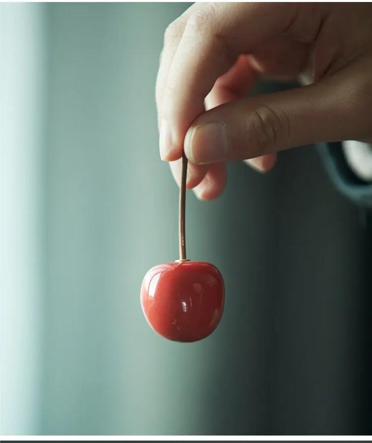 Gohobi Handmade Strawberry Cherry Tomato Fruit Ornament