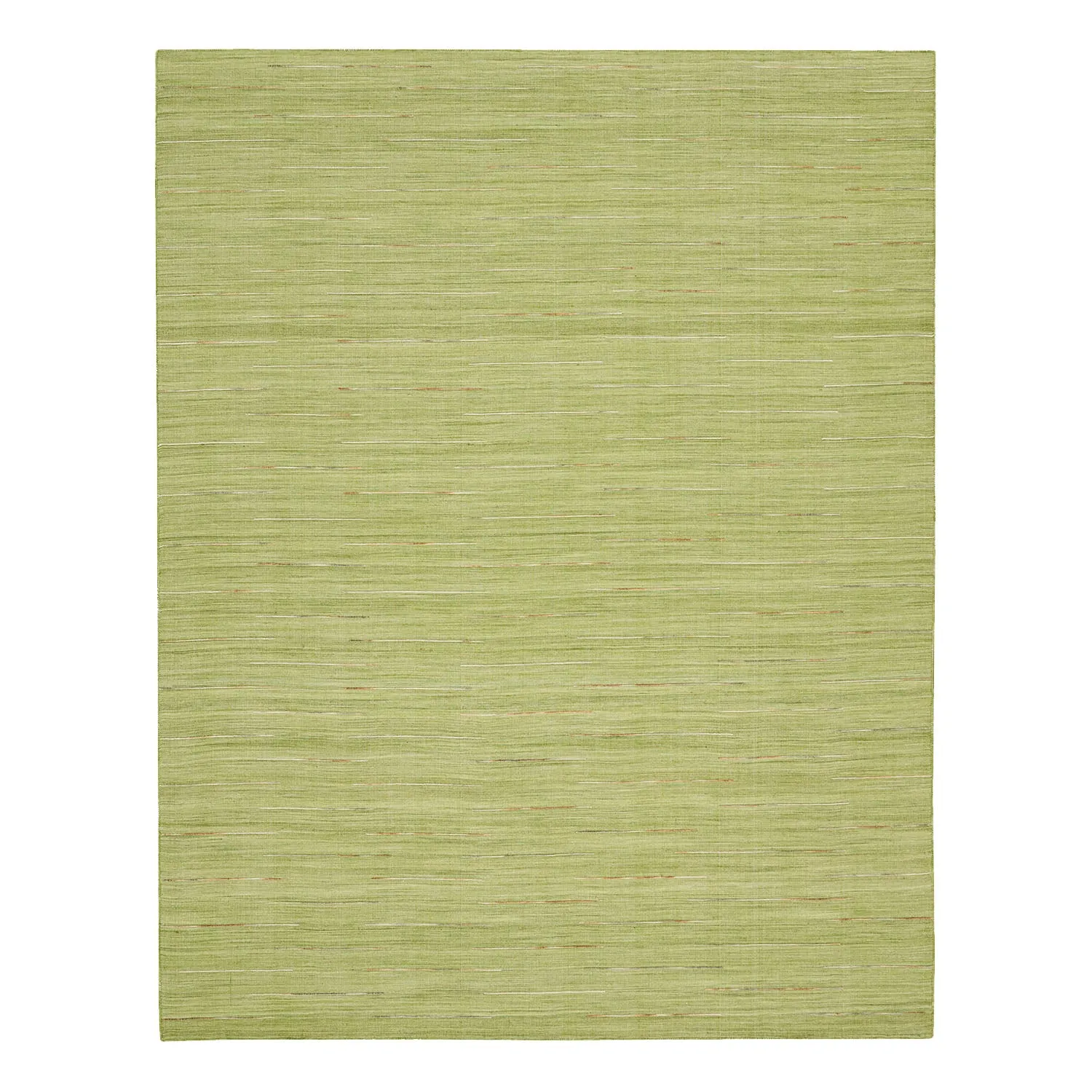 Green Kavya Flatweave Kilim Rug