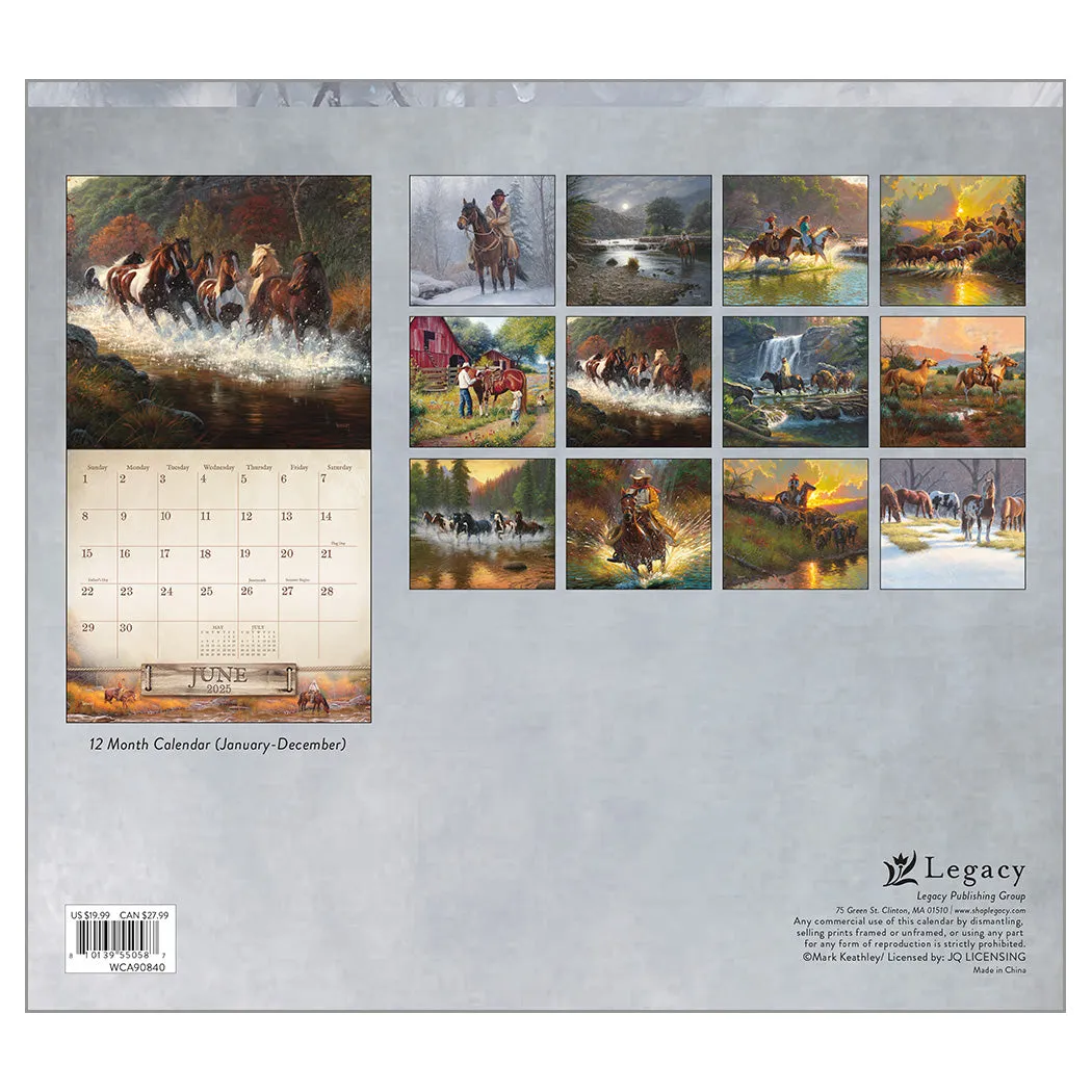 Home On The Range 2025 | Wall Calendar