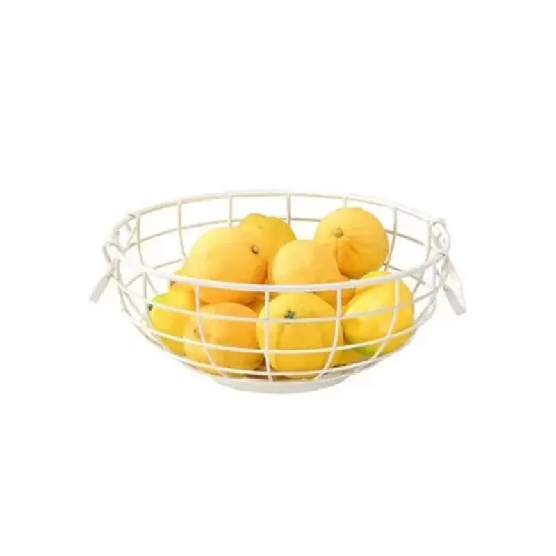 Iron Fruit Basket Black