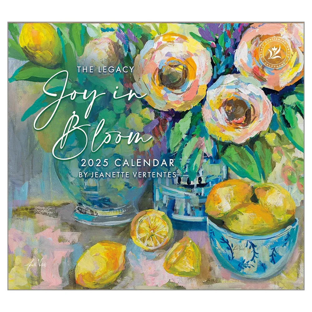 Joy In Bloom 2025 | Wall Calendar