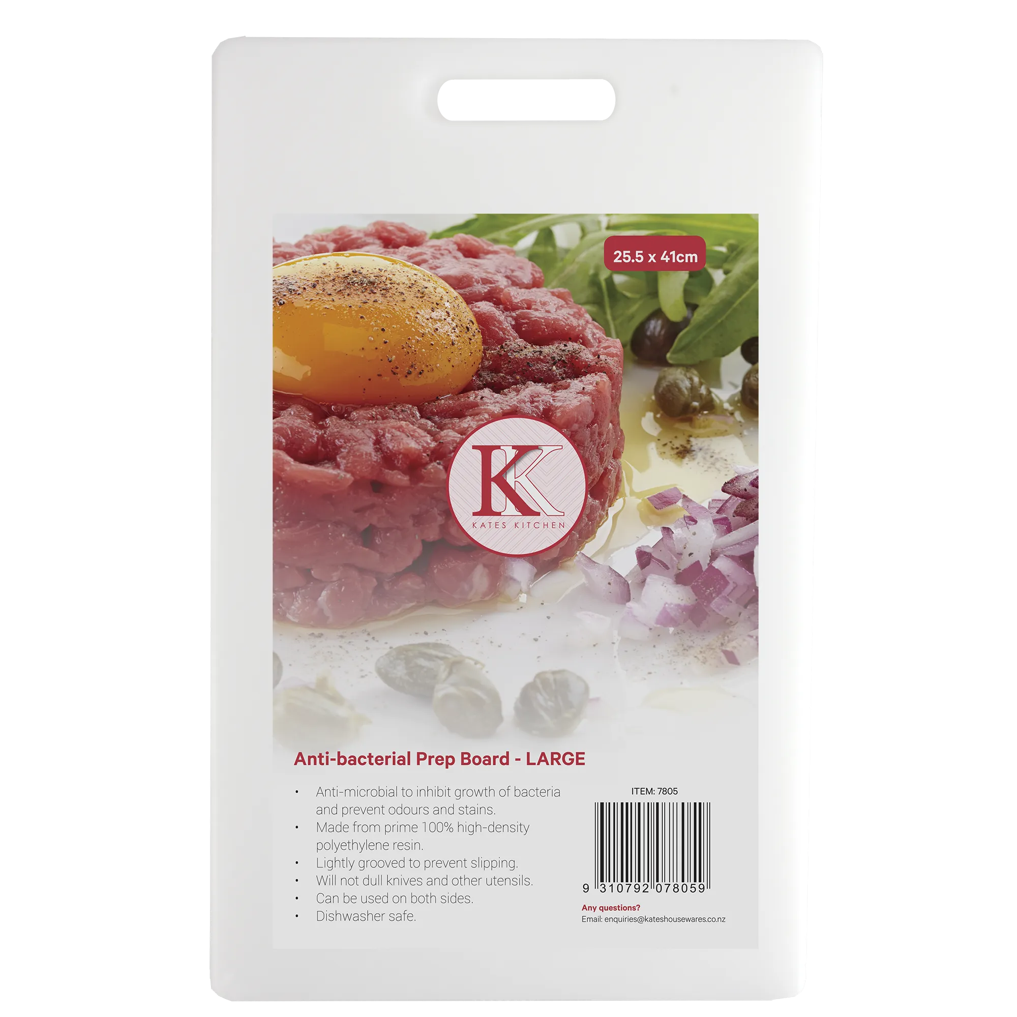 Kates Cutting Board Antibac 25.5 x 41cm