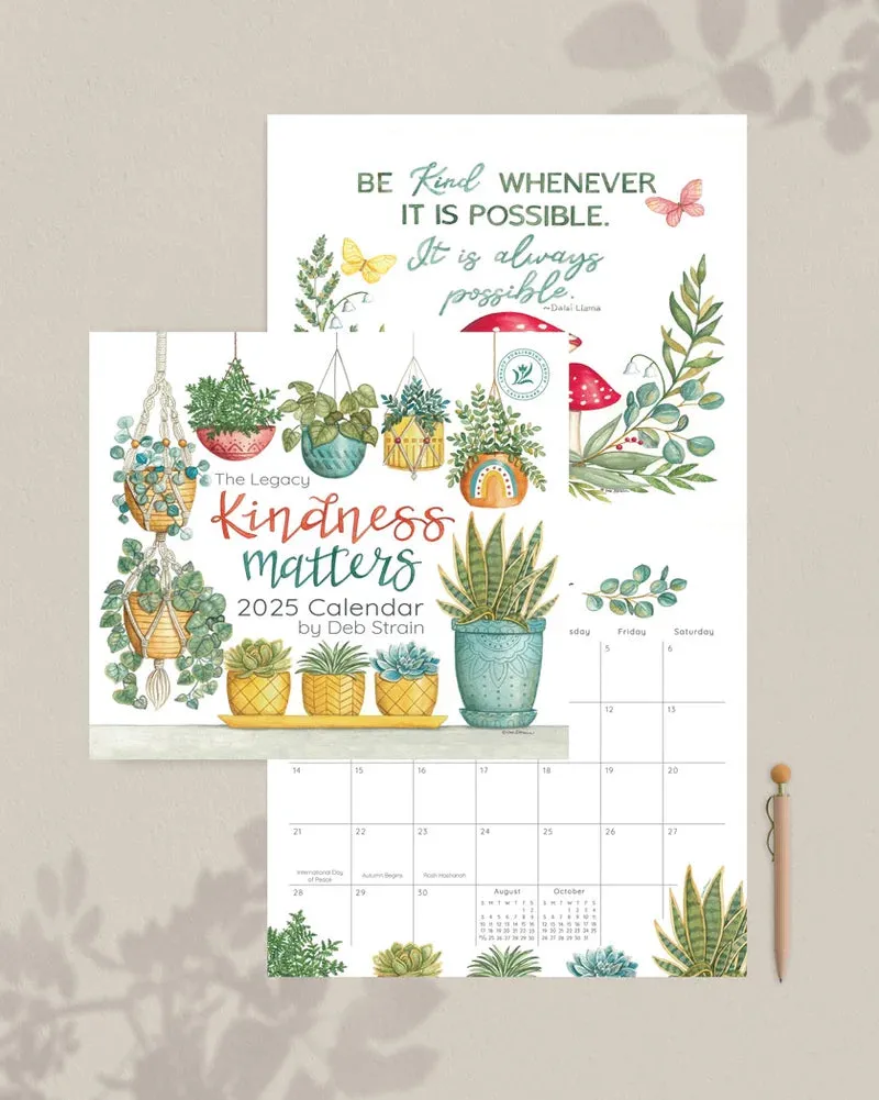 Kindness Matters 2025 | Wall Calendar