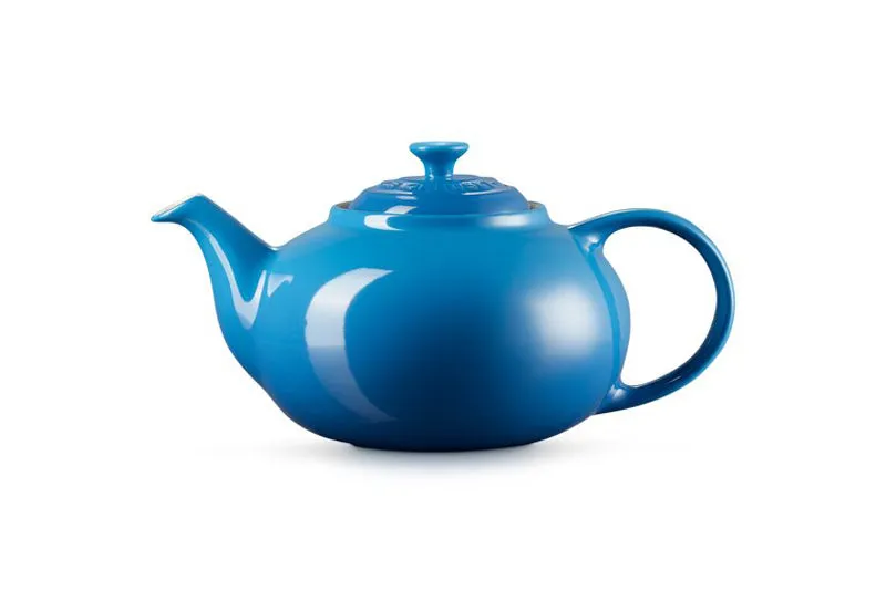 Le Creuset Stoneware Classic Teapot Marseille Blue