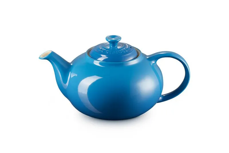 Le Creuset Stoneware Classic Teapot Marseille Blue