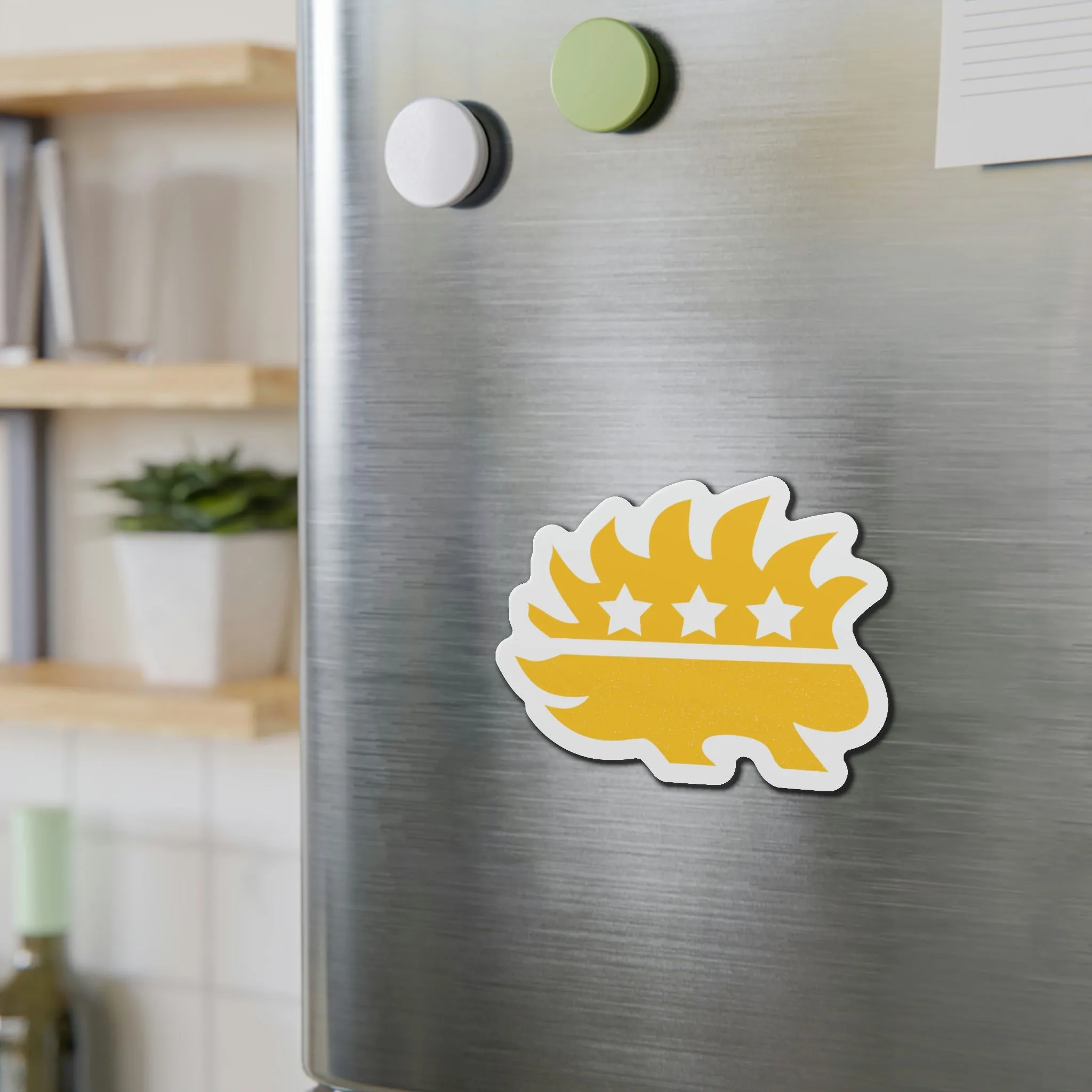 LP Porcupine Die-Cut Magnets