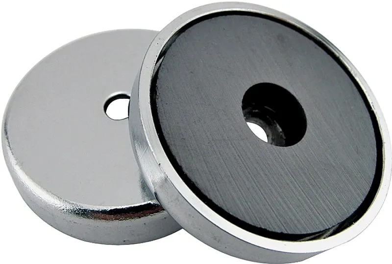 Magnet Source 07217 Round Base Magnet, Ceramic, 0.866 in ID x 2.04 in OD Dia, 0.303 in H :CD: QUANTITY: 1