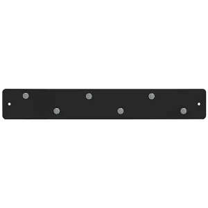 Mini Magnetic Strip Bulletin Board - Black