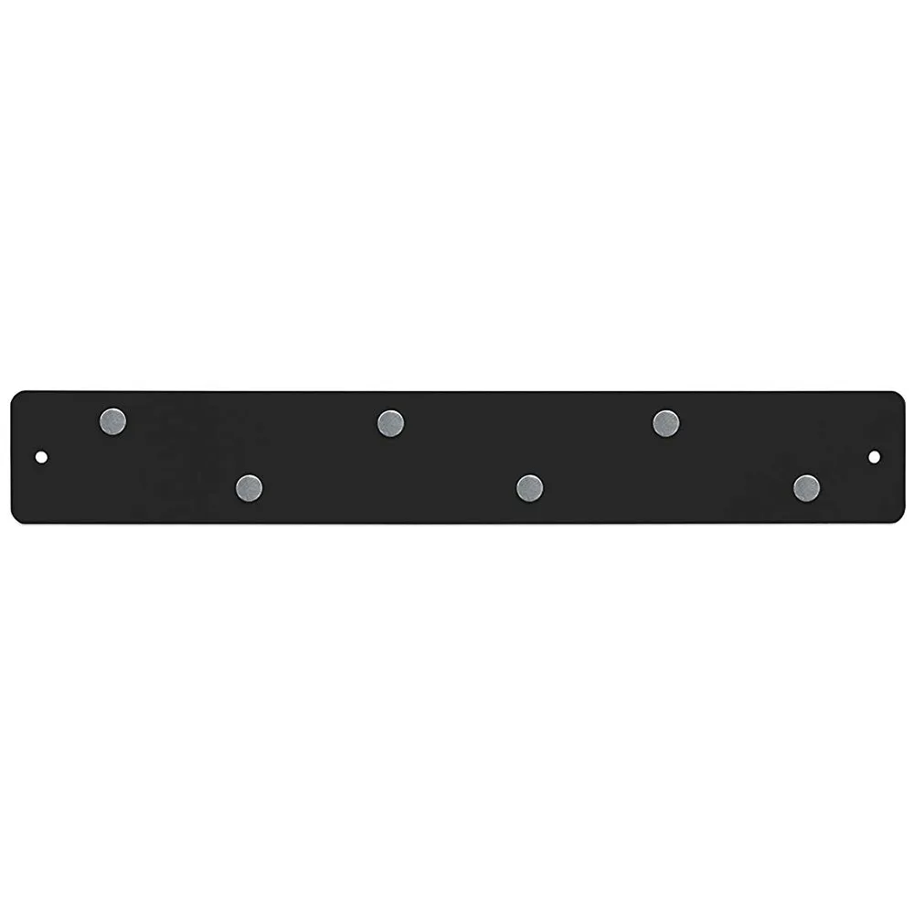 Mini Magnetic Strip Bulletin Board - Black