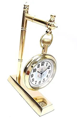 M/S ALFA Enterprises Brass Antique Table Clocks Home Decorative Best Items