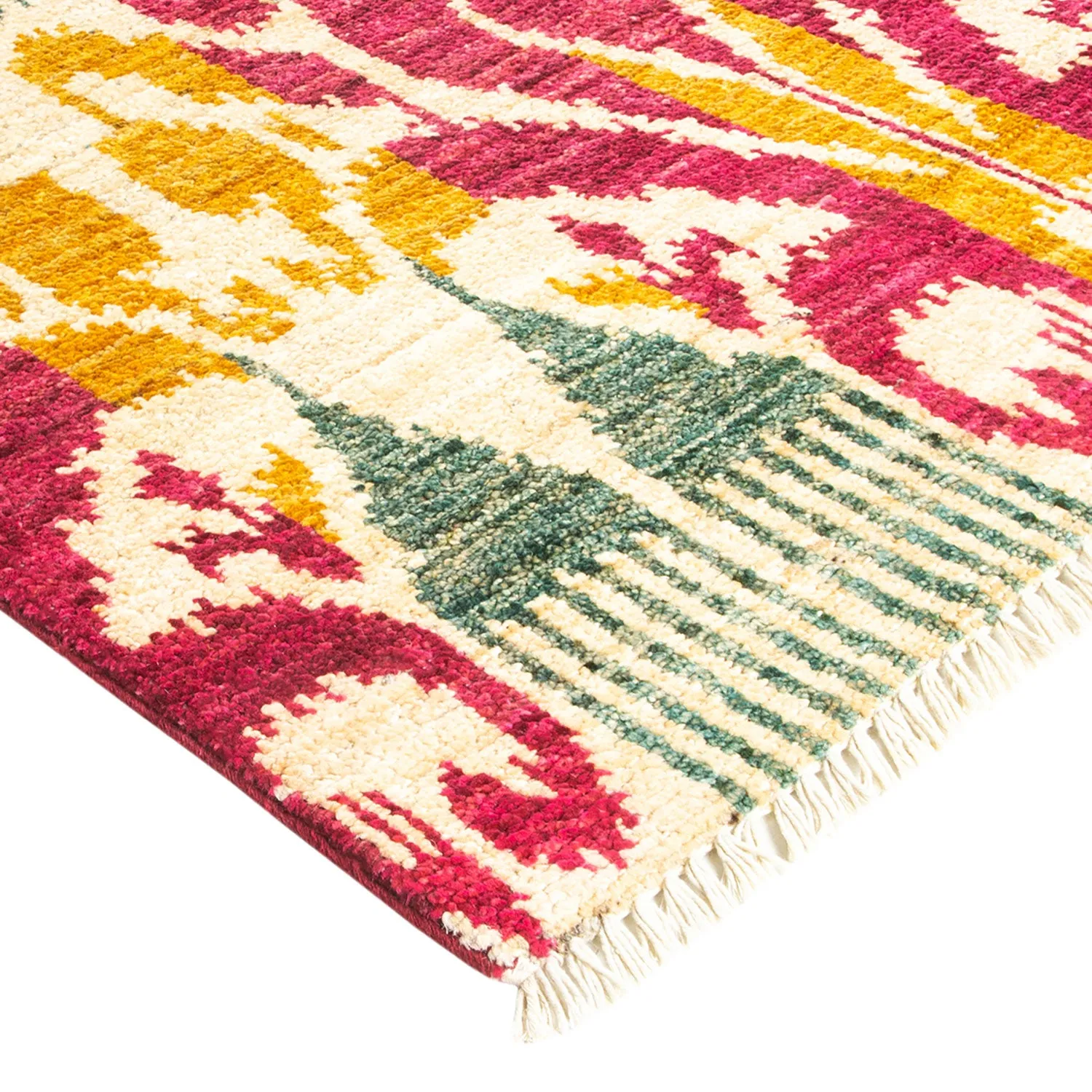 Multicolored Transitional Wool Rug - 9'10" x 14'5"