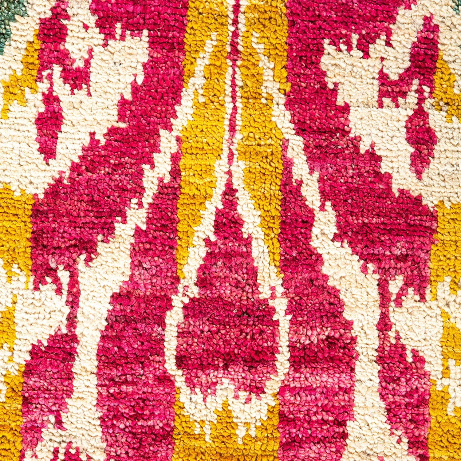 Multicolored Transitional Wool Rug - 9'10" x 14'5"