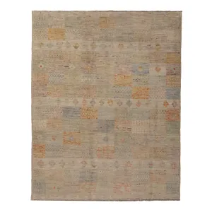 Multicolored Wool Rug - 5'3" x 6'6"