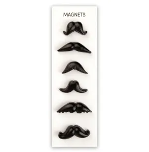 Mustache Novelty Magnets – Pack of 6