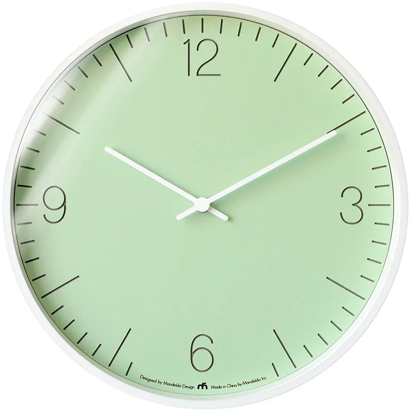 Nordic Pastel Wall Clock