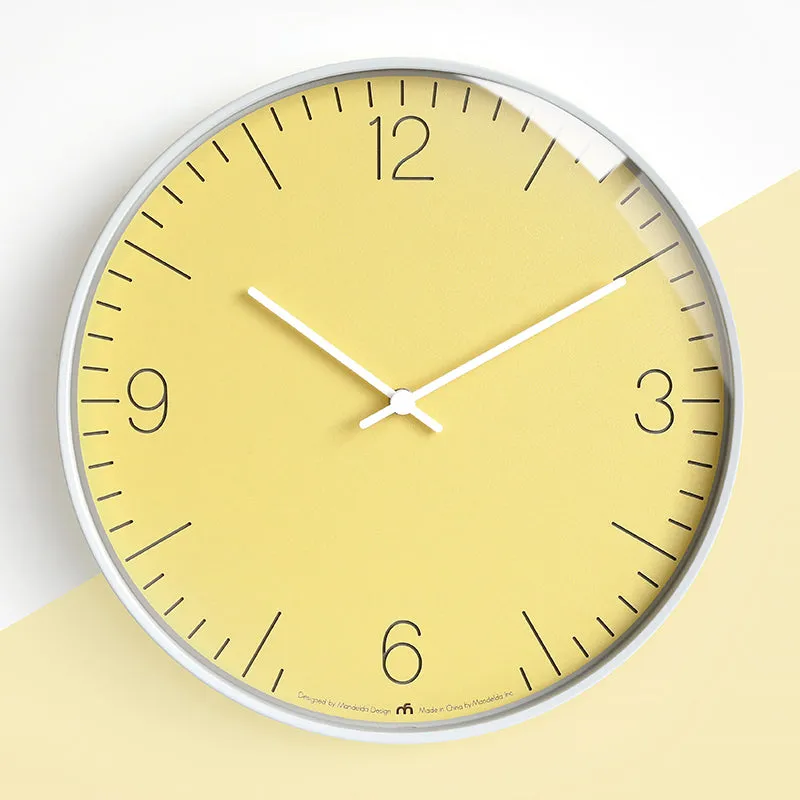 Nordic Pastel Wall Clock