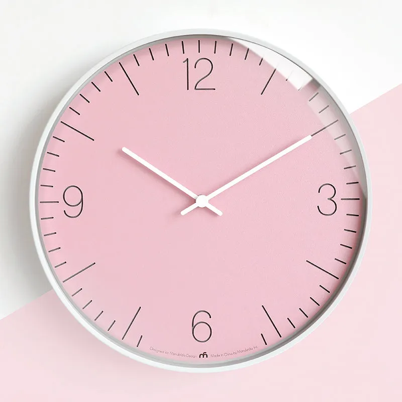 Nordic Pastel Wall Clock