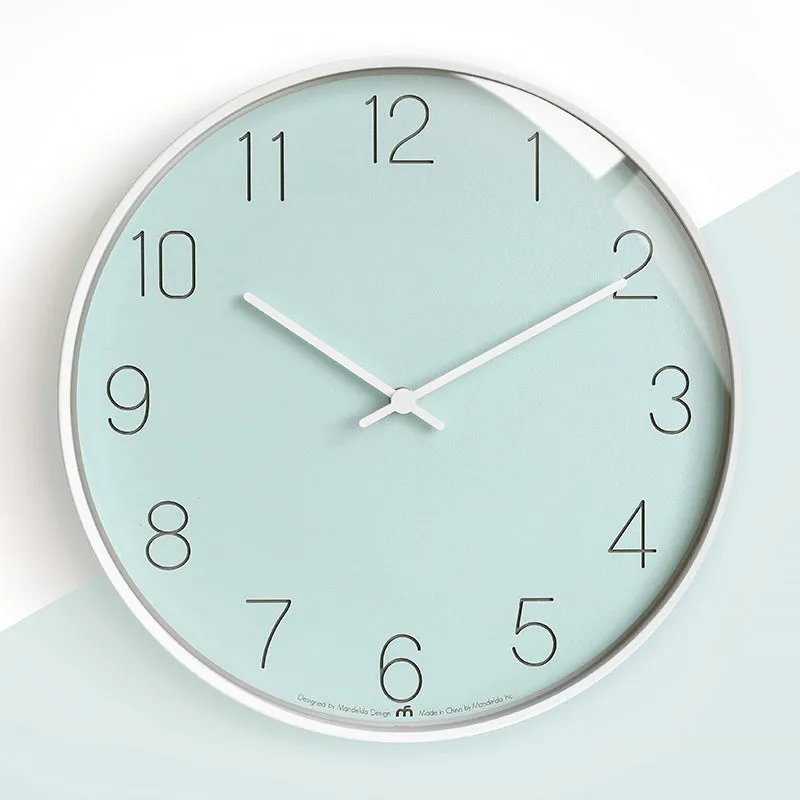 Nordic Pastel Wall Clock