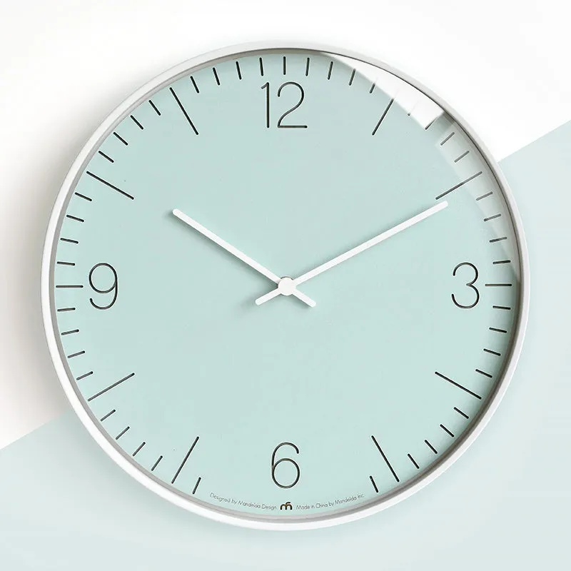 Nordic Pastel Wall Clock