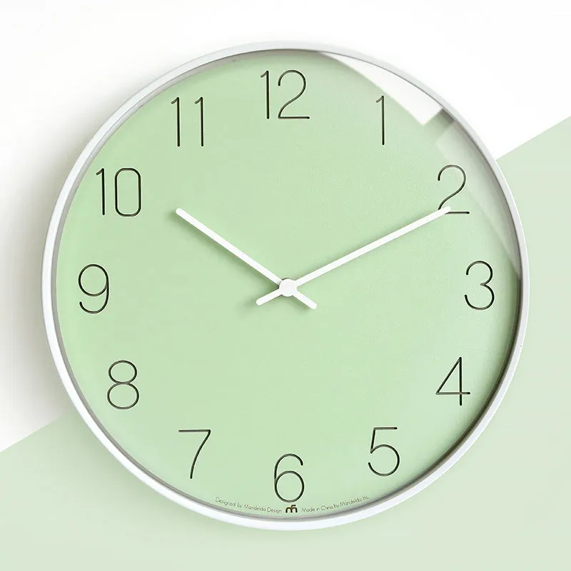 Nordic Pastel Wall Clock