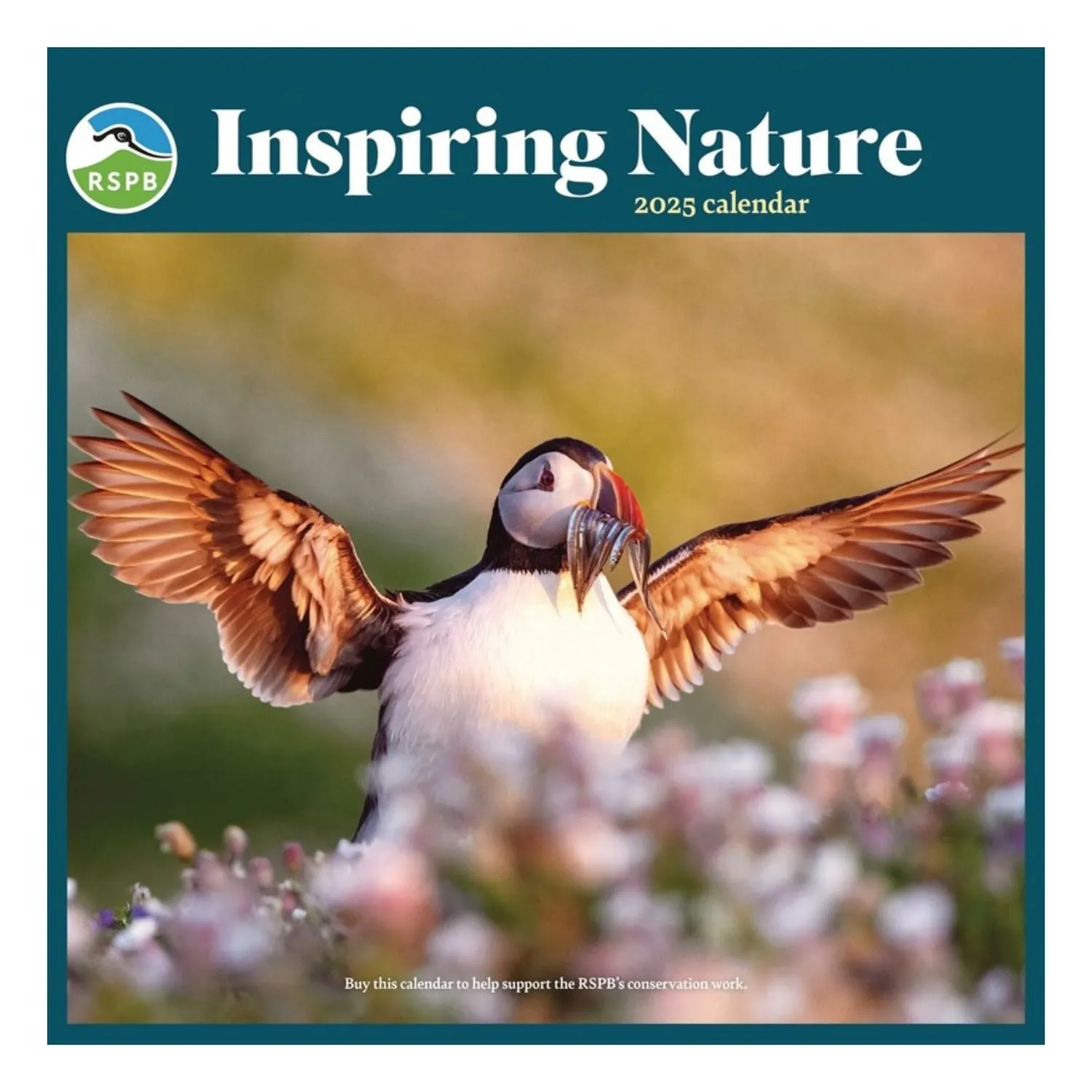 Otter House RSPB Inspiring Nature Photo Competition Wiro Wall Calendar 2025