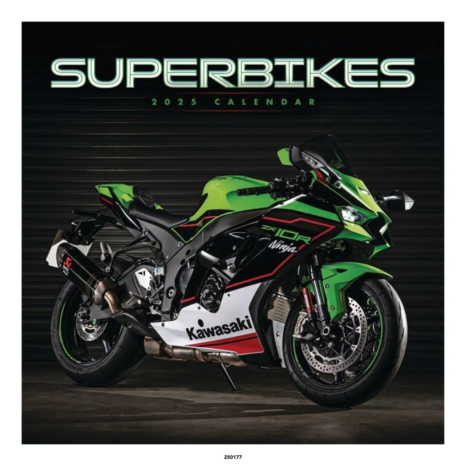 Otter House Superbikes Wiro Wall Calendar 2025