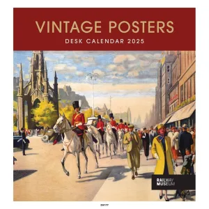 Otter House Vintage Posters - NRM Easel Calendar 2025