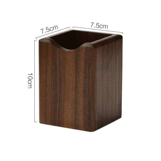 Penthouse Wood Desk Organizer Box