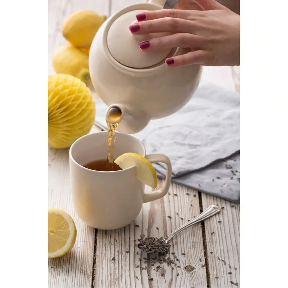 Price & Kensington 450ml  Matt Cream 2 Cup Teapot