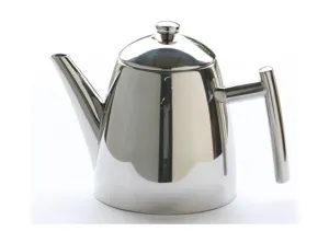 Primo Teapot w/ Infuser, Mirror Finish