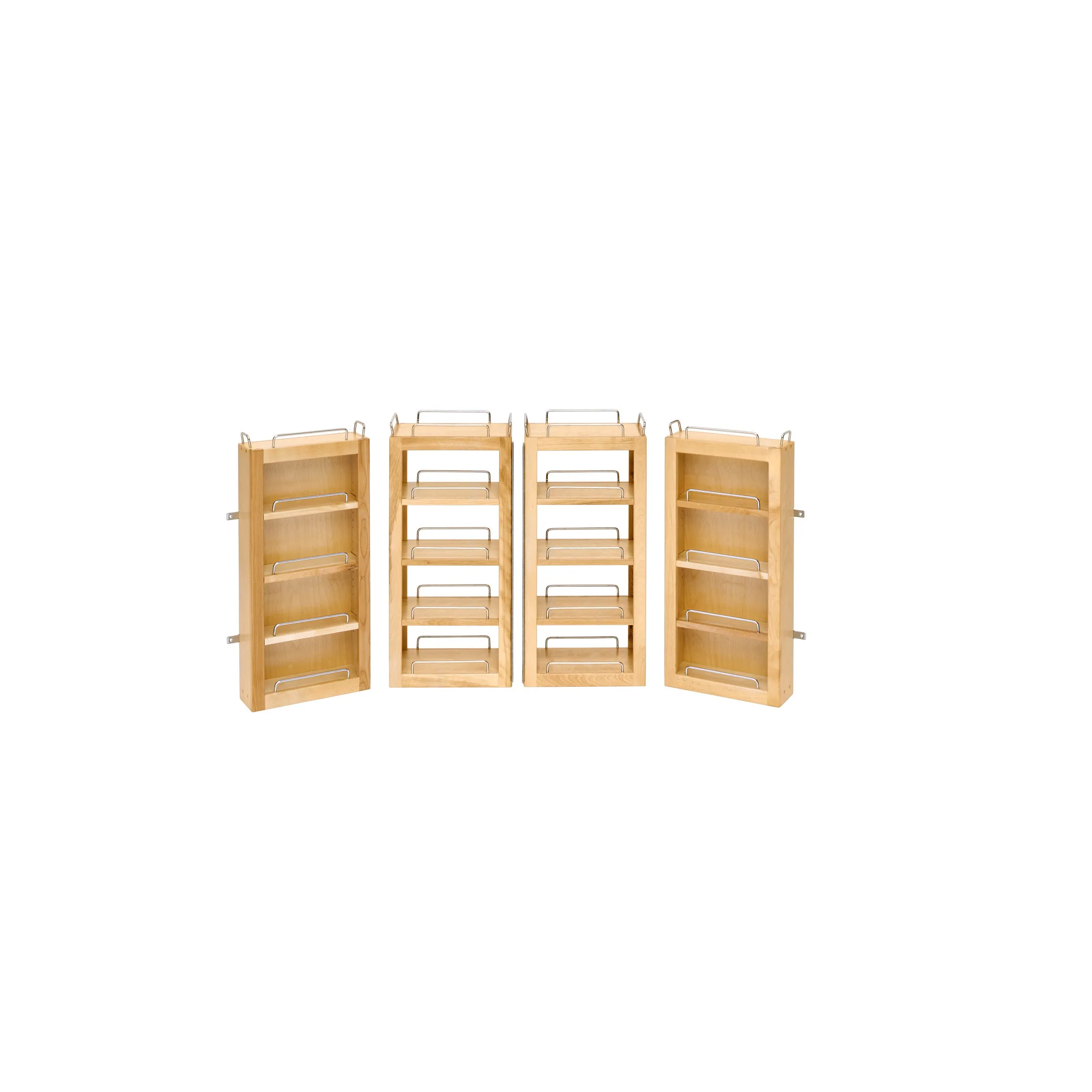 Rev-A-Shelf / 4WBP18-25-KIT / Wood Base Cabinet Door Mount Organizer and Swing Out Pantry Organizer Kit