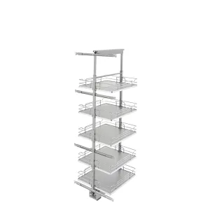 Rev-A-Shelf / 5358-19-GR / Adjustable Solid Surface Pantry System for Tall Pantry Cabinets