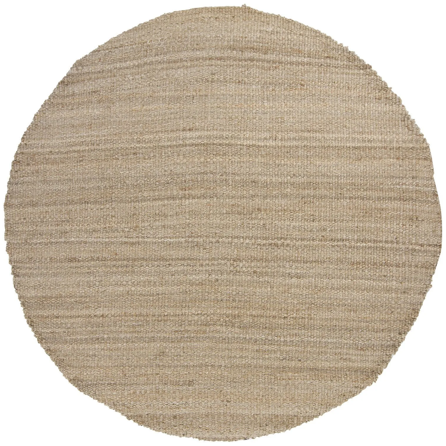 Saket Textured Round Reversible Jute Area Rug