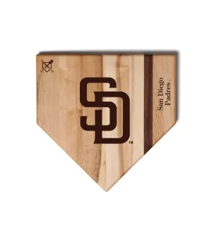 San Diego Padres Home Plate Cutting Boards | Multiple Sizes | Multiple Designs