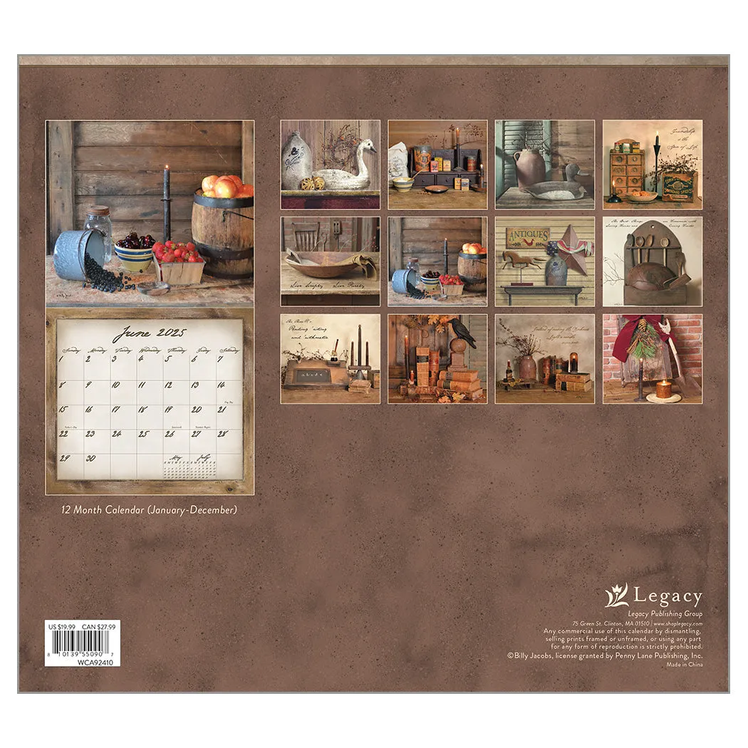 Simple Treasure 2025 | Wall Calendar