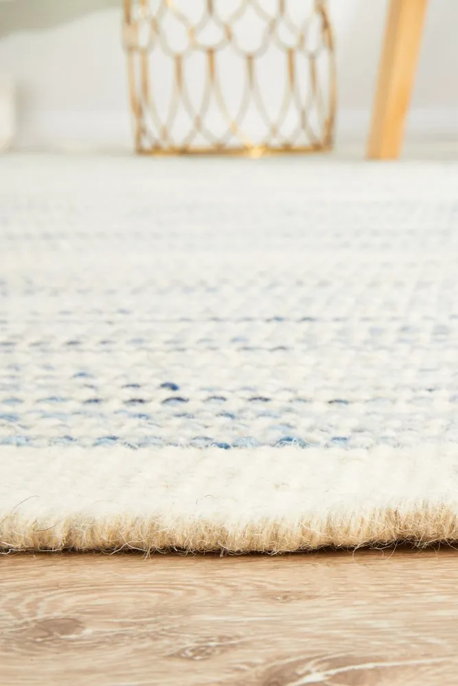 Skandi 310 Rug (Blue) by Rug Culture