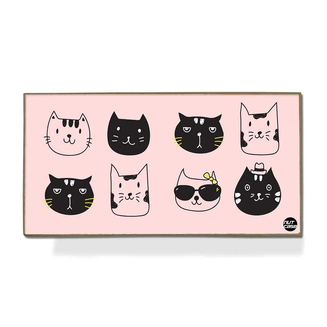 Stationery Kit Desk Organizer Memo Notepad - Cute Cats Kitty