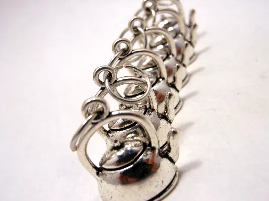 Teapots: Set of 6 Stitch Markers