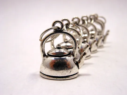 Teapots: Set of 6 Stitch Markers