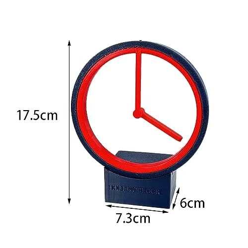 Techinal Simple and Elegant Desktop Clock High Craftsmanships Timepieces Perfect for Creating Quiet Homes Atmospheres Decors Stylish Timepieces