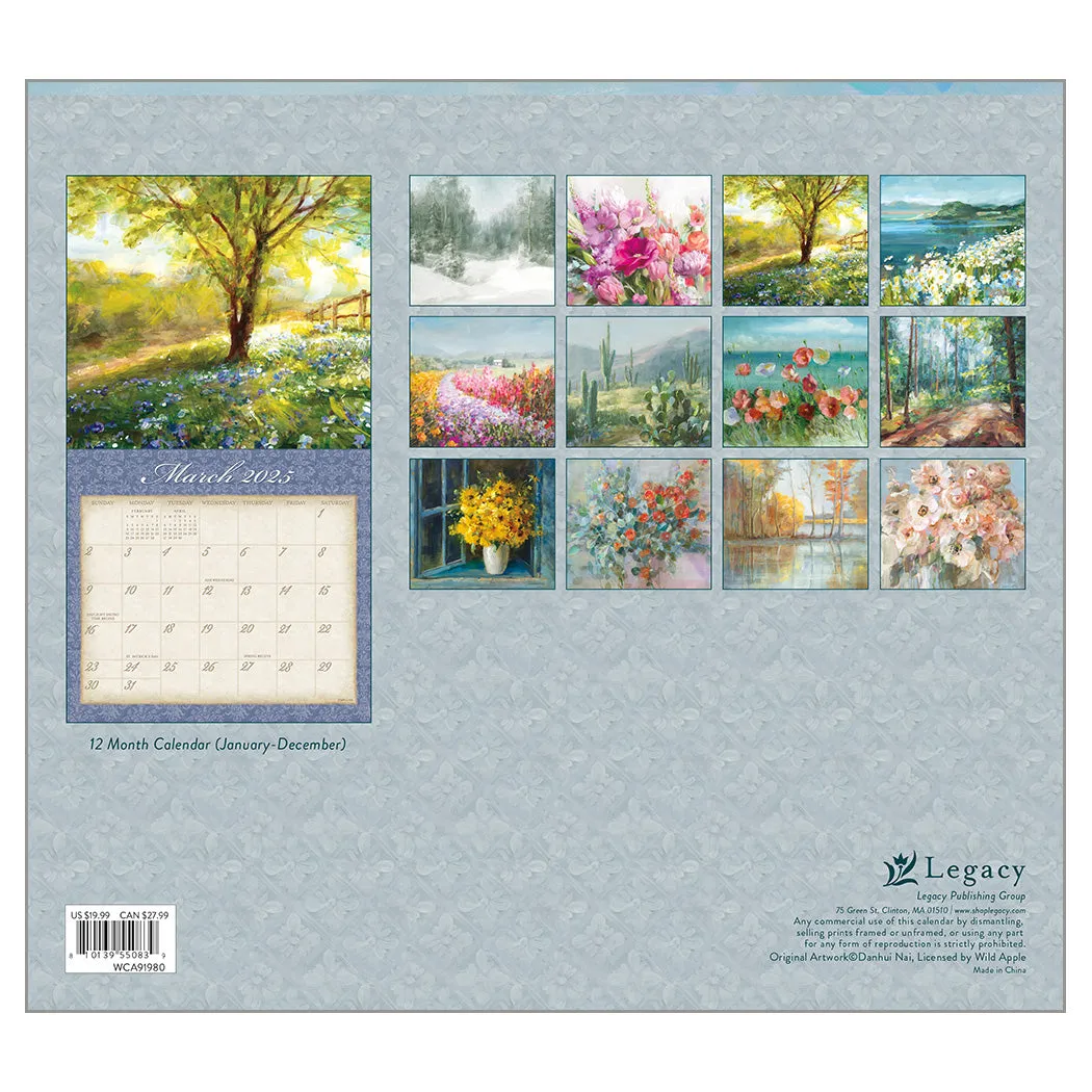 Tranquility 2025 | Wall Calendar