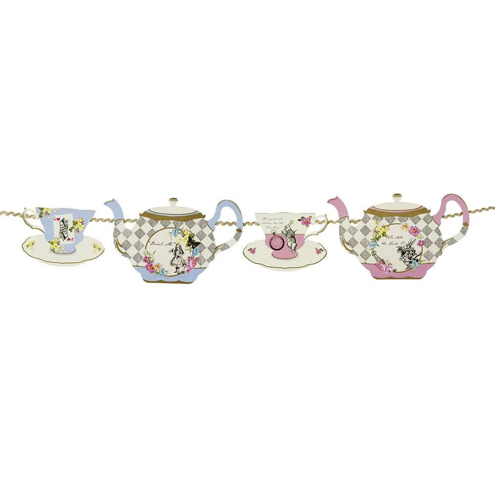 Truly Alice Teapot Bunting