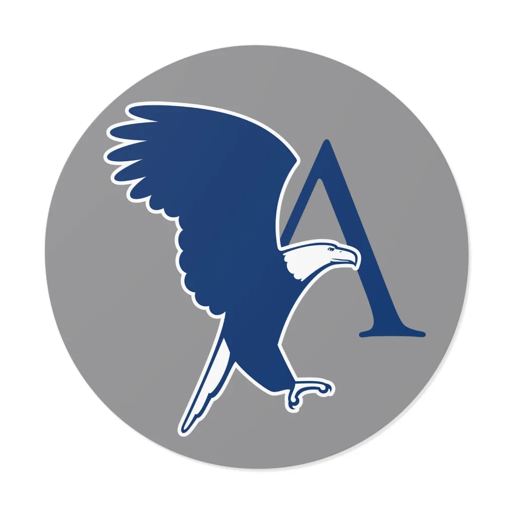 Vinyl Sticker with Eagle A Logo-Grey