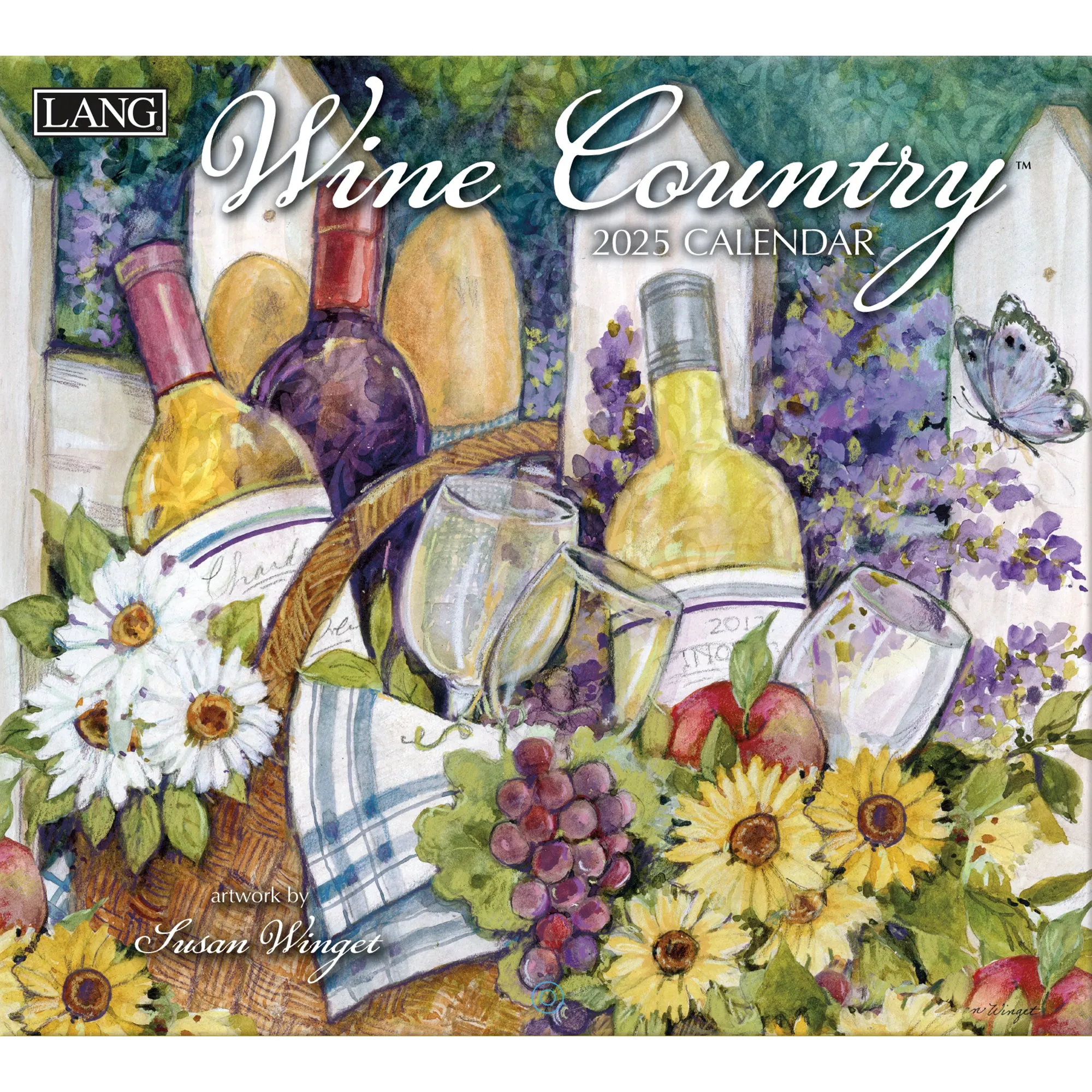 Wine Country 2025 | Wall Calendar