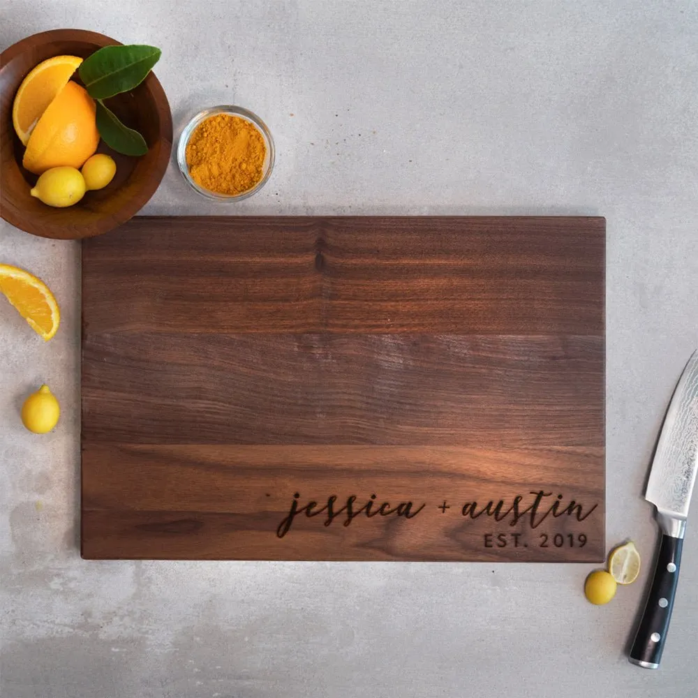 Wisdom Script Cutting Board