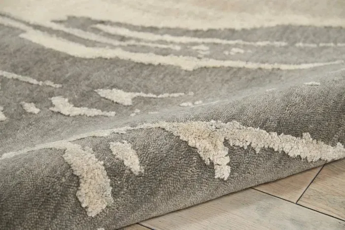 Wool & Silk CGS22 Chic Grey Rug