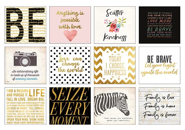 Words To Live By 2025 | Wall Calendar